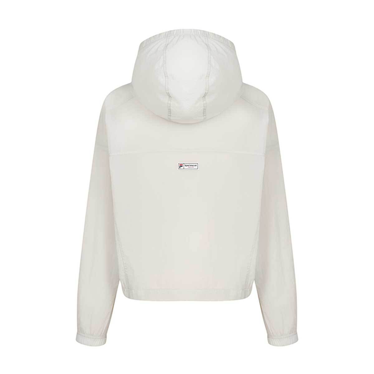 휠라 여성 립스탑 재킷 - 라이트 그레이, S