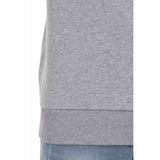 게스 남성 긴소매 티셔츠 - 멜란지 그레이(스몰로고), XXL