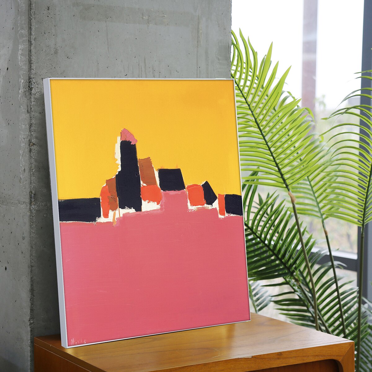 지클레 그림 액자 (80 x 60cm 또는 60 x 80cm) - 니콜라스 드 스탈, 시러큐스 지클레 그림 액자 (80 x 60cm 또는 60 x 80cm) - 니콜라스 드 스탈, 시러큐스