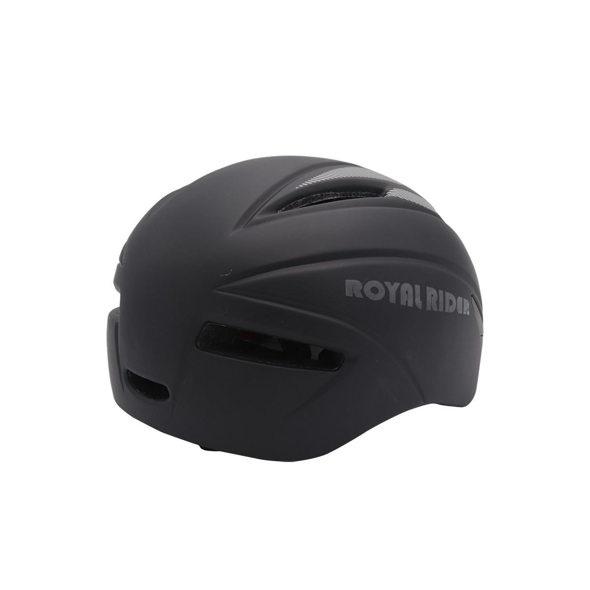 로얄라이더 아동용 자전거 헬멧 - 블랙