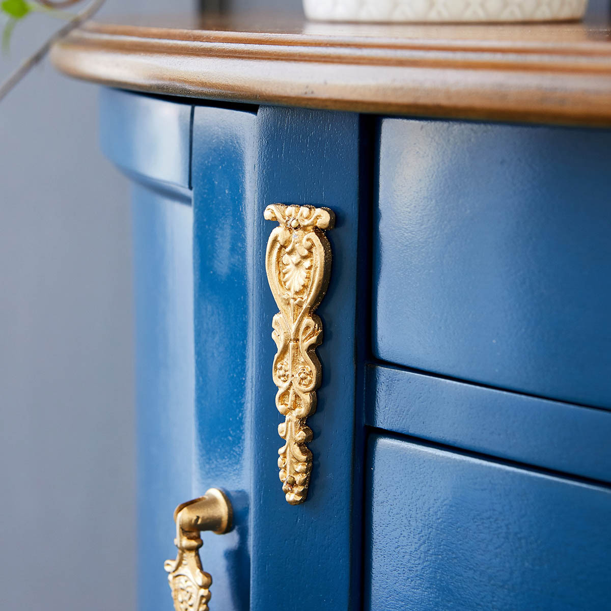Bandal French Antique Console - Blue