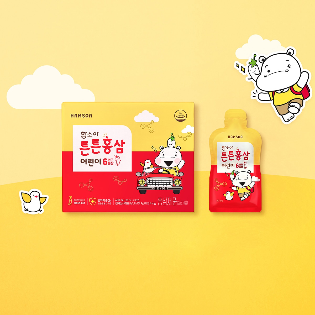 함소아 튼튼홍삼 20ml x 30포