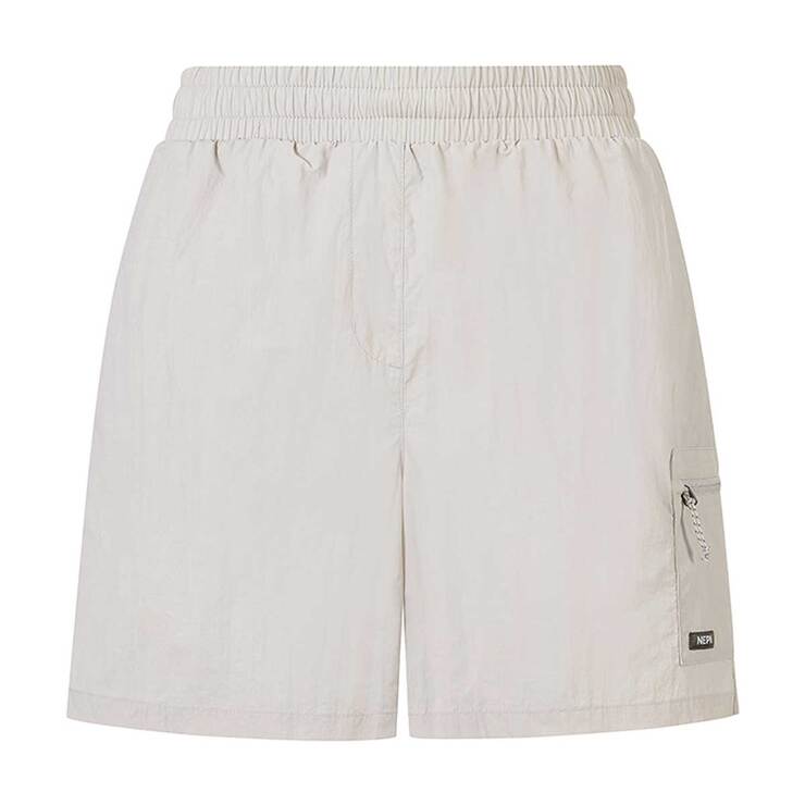 네파 여성 우븐 카고 반바지 - 라이트 베이지, S