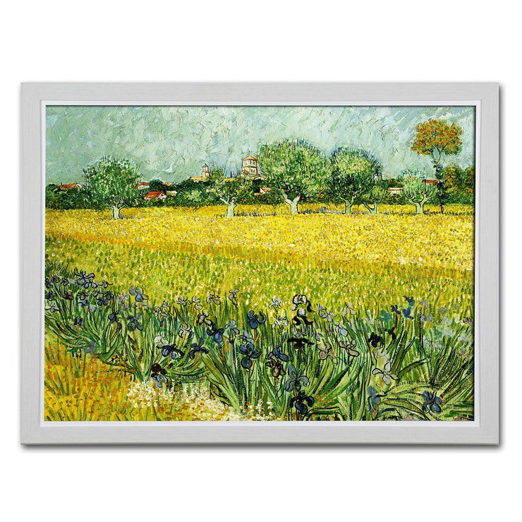 지클레 명화 110 x 86cm - 고흐, 아이리스가 있는 아를의 풍경 지클레 명화 110 x 86cm - 고흐, 아이리스가 있는 아를의 풍경