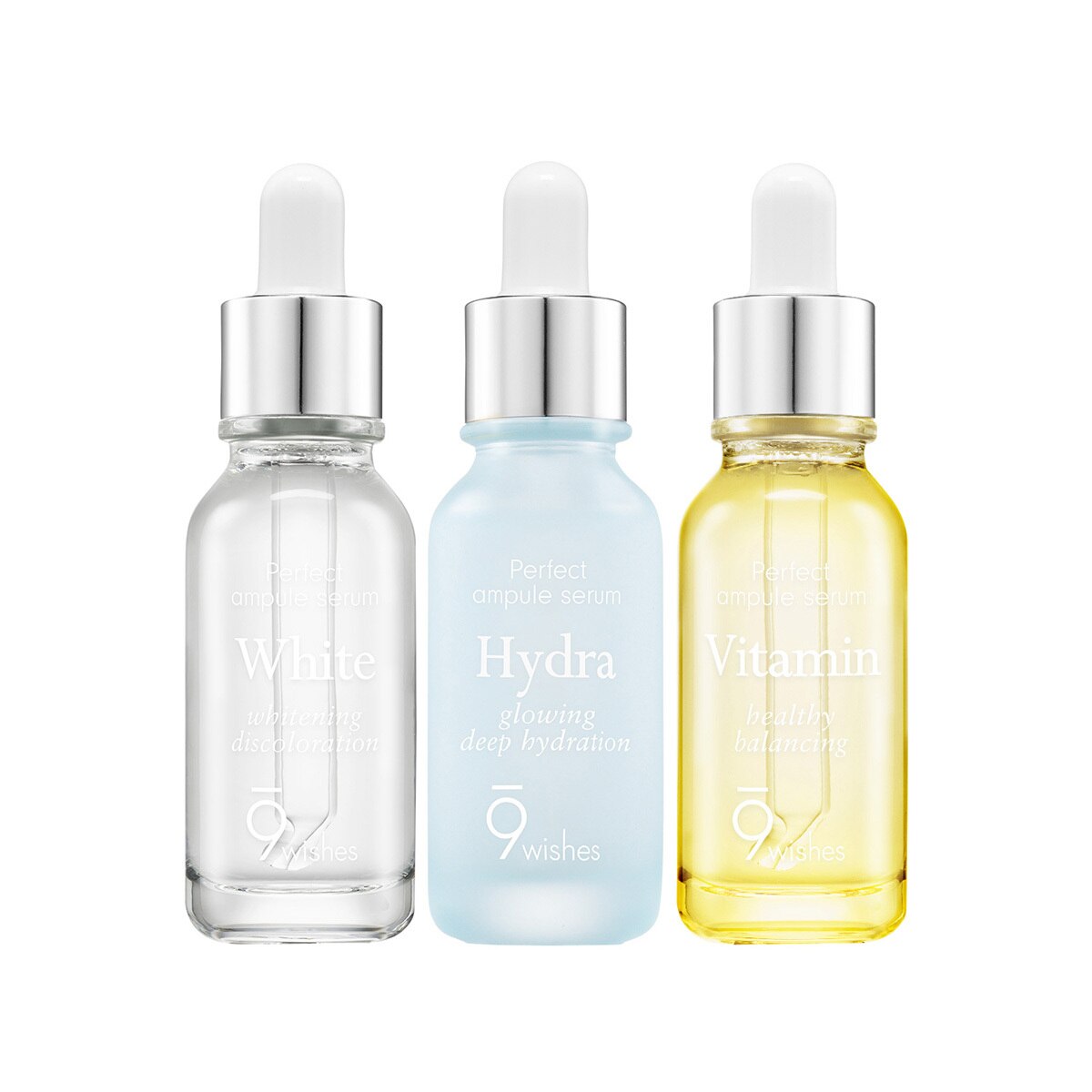 나인위시스 앰플세럼 세트25ml X 3, 3가지 중 택1