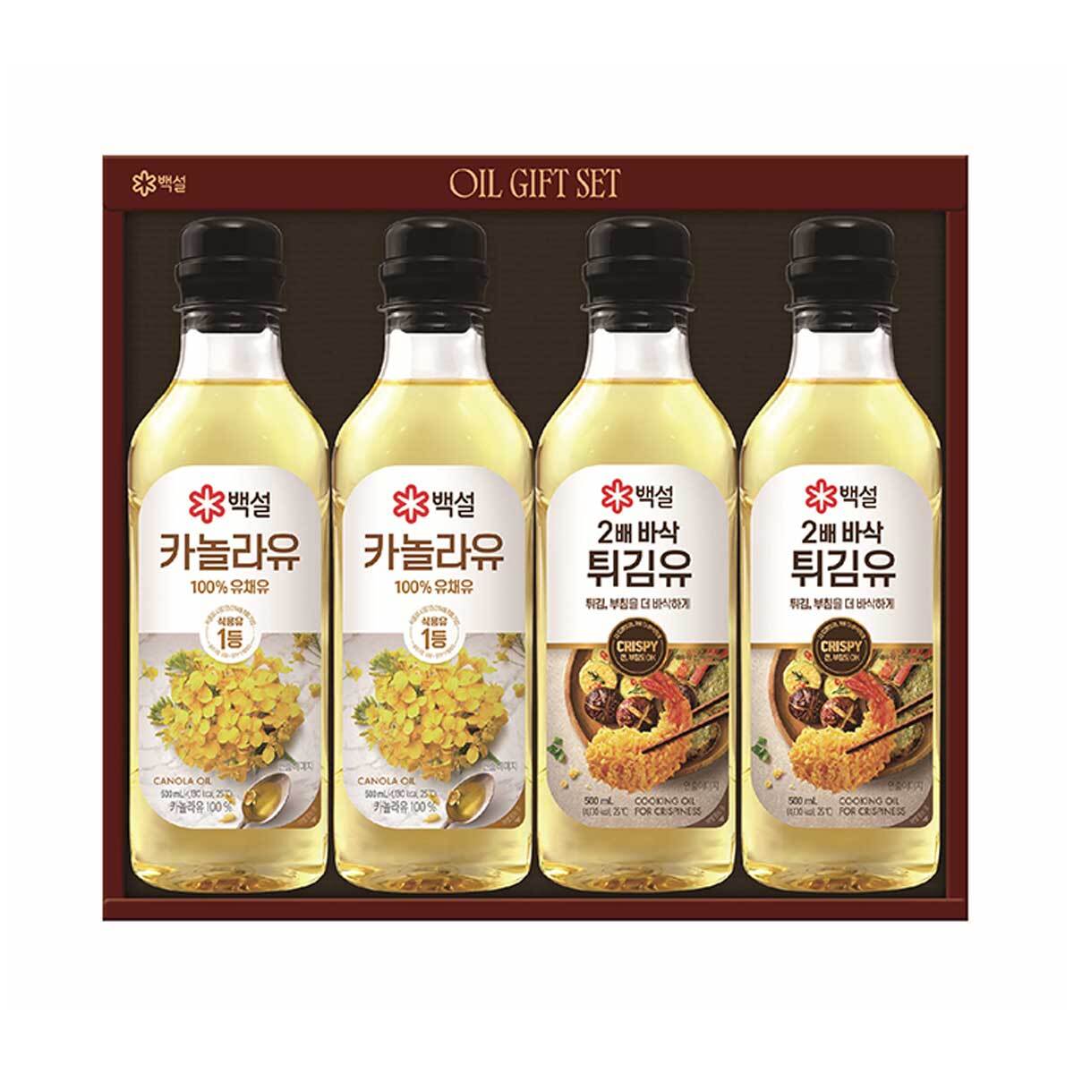 백설 프리미엄 오일 선물세트 23호X 5 세트 백설 프리미엄 오일 선물세트 23호X 5 세트