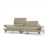 UND 에디션 NA6 천연 통가죽 소파 3.5인