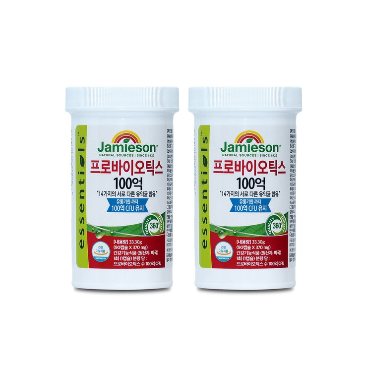 Jamieson Probiotics 370mg x 90 x 2 606549