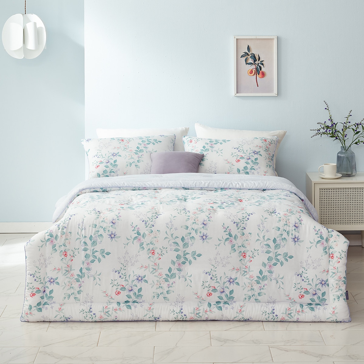 에이프릴앳홈 모달 차렵 이불-퀸