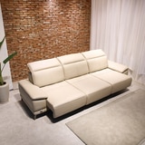 사트바 무빙헤드 통가죽 슬라이딩 소파 4인 사트바 무빙헤드 통가죽 슬라이딩 소파 4인