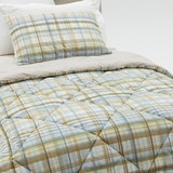 크리스피바바 양모 차렵 이불 - 싱글, 런던포그