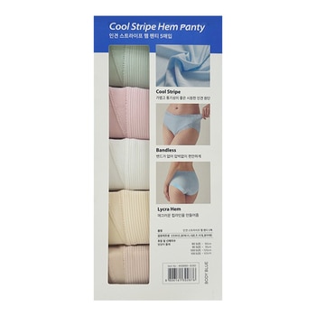 바디블루 여성 팬티 세트 5P