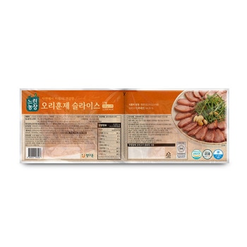 느린농장오리훈제슬라이스 500g x 2