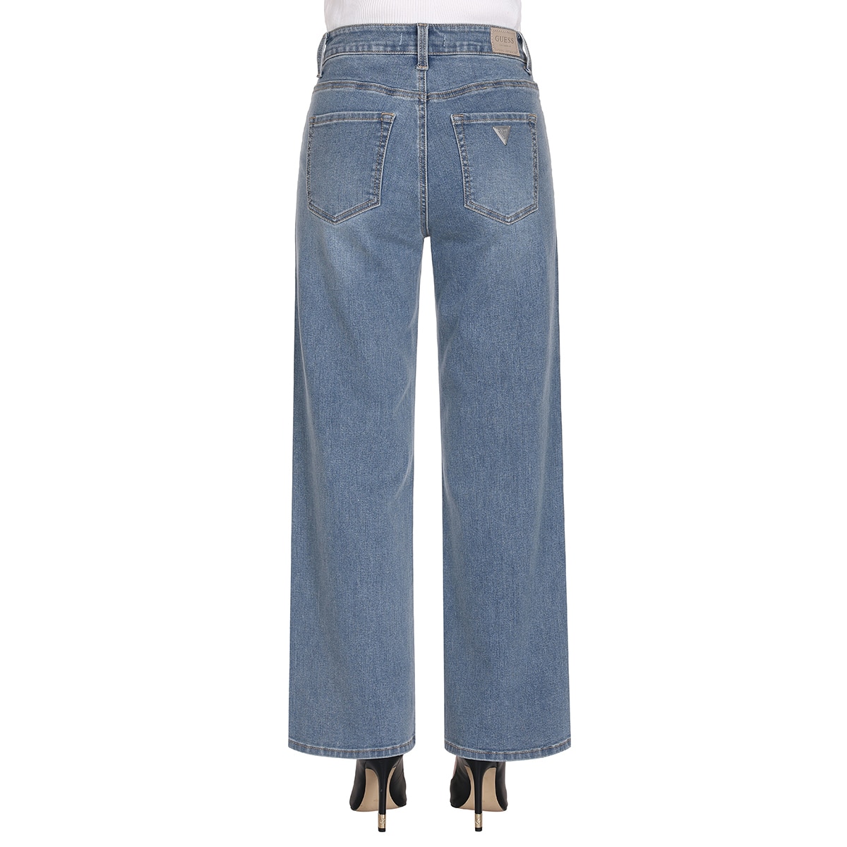 게스 여성 와이드핏 청바지