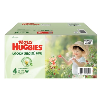 하기스 네이처 메이드 팬티형 4단계 80개