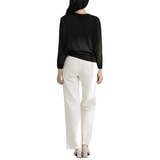 보니스팍스 여성 래글런 니트 가디건 - 블랙