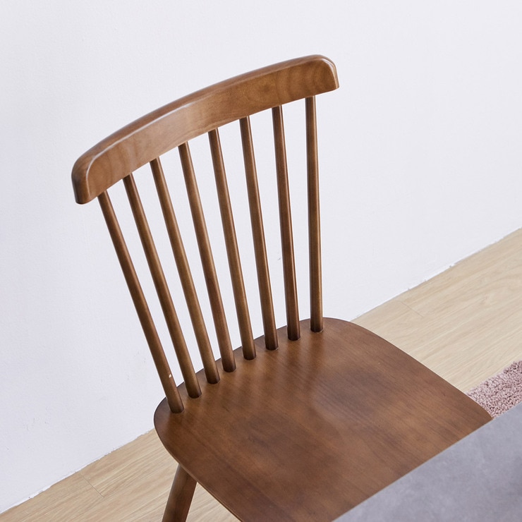 리비니아 TOTO 포세린 세라믹 4인 식탁세트 - 월넛(의자) + 그레이(세라믹 상판),