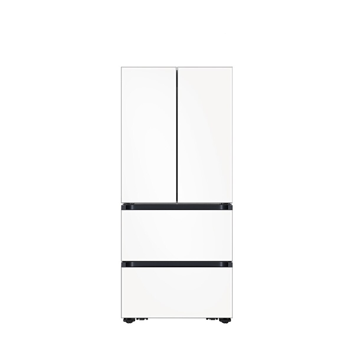 삼성 비스포크 AI 김치플러스 4도어 490L, 새틴화이트