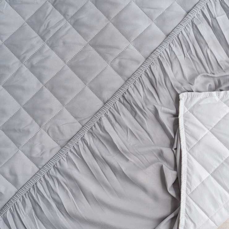 플로티나 방수 누빔 매트리스 커버 - 킹