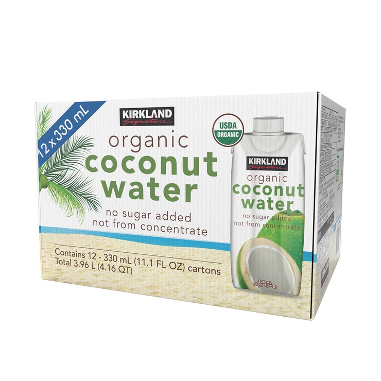 KS Organic Coconut Water 330ml x 12 1394201