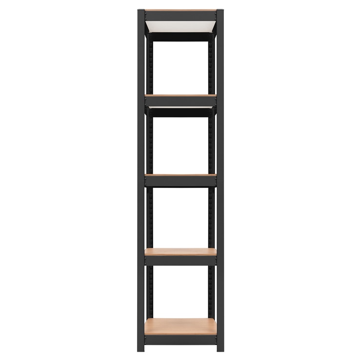 스피드랙 다용도 5단 철제 선반 40 x 40 x 180cm - 블랙