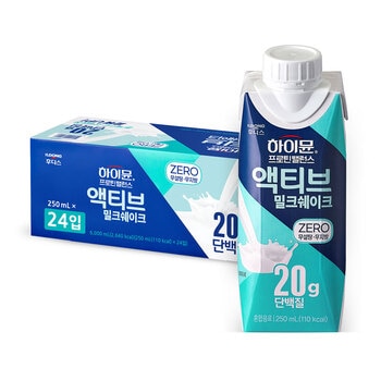 하이뮨 프로틴 밸런스 액티브 밀크 250ml X 24팩