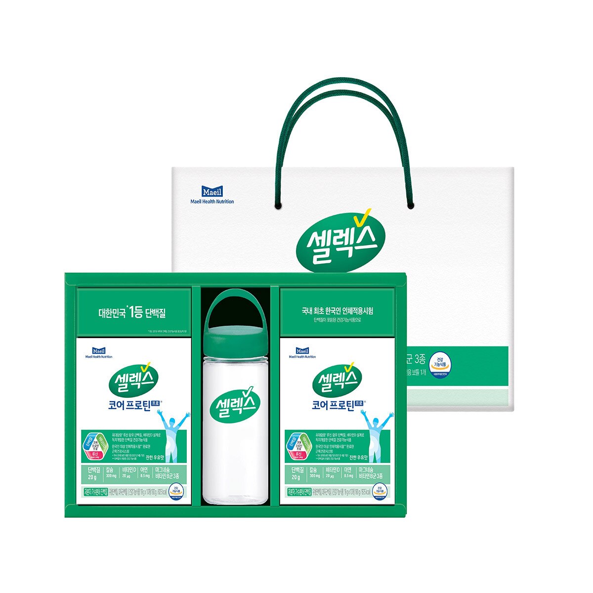 셀렉스 코어프로틴 프로 선물세트 19g x 20