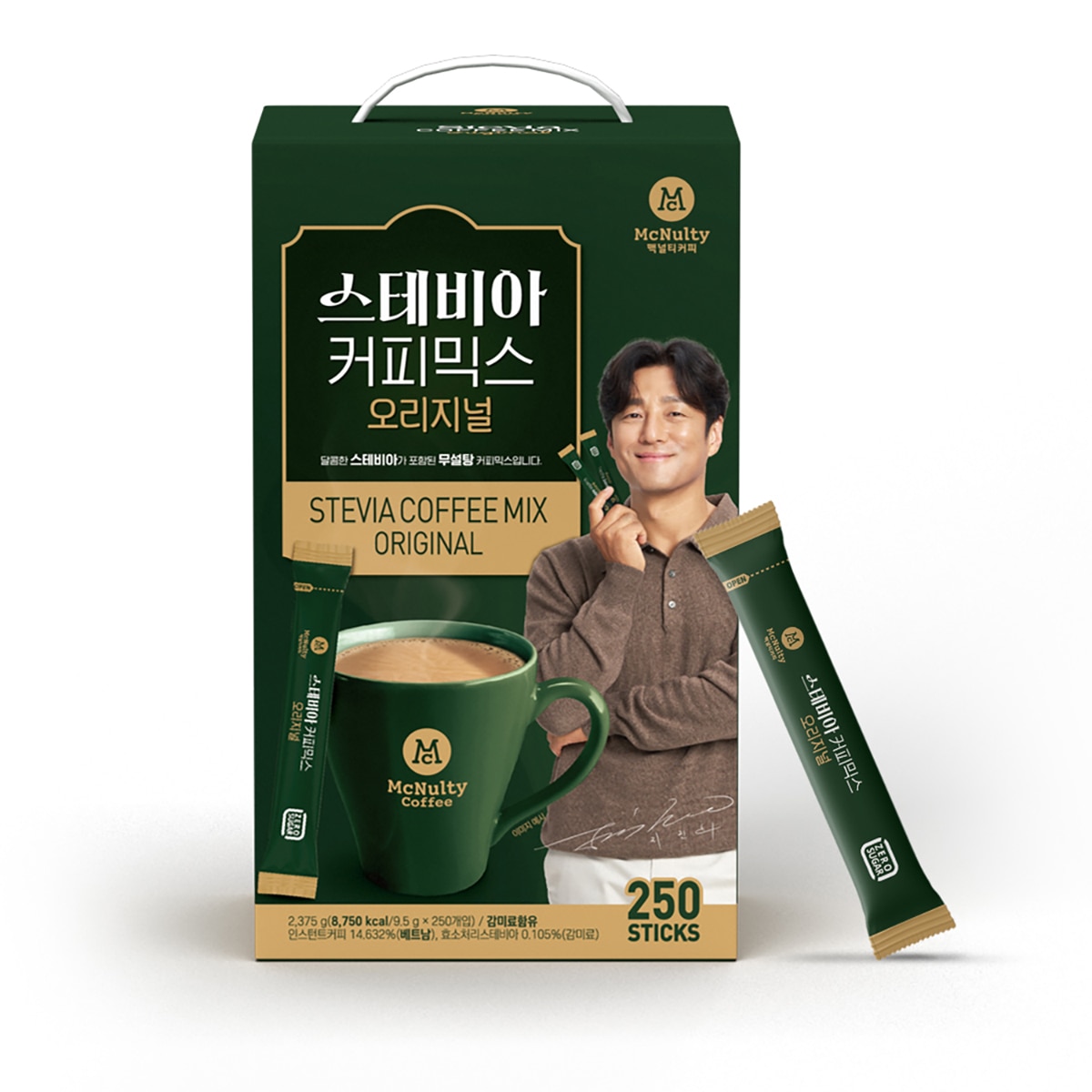 맥널티 오리지널 스테비아 커피믹스9.5g X 250입
