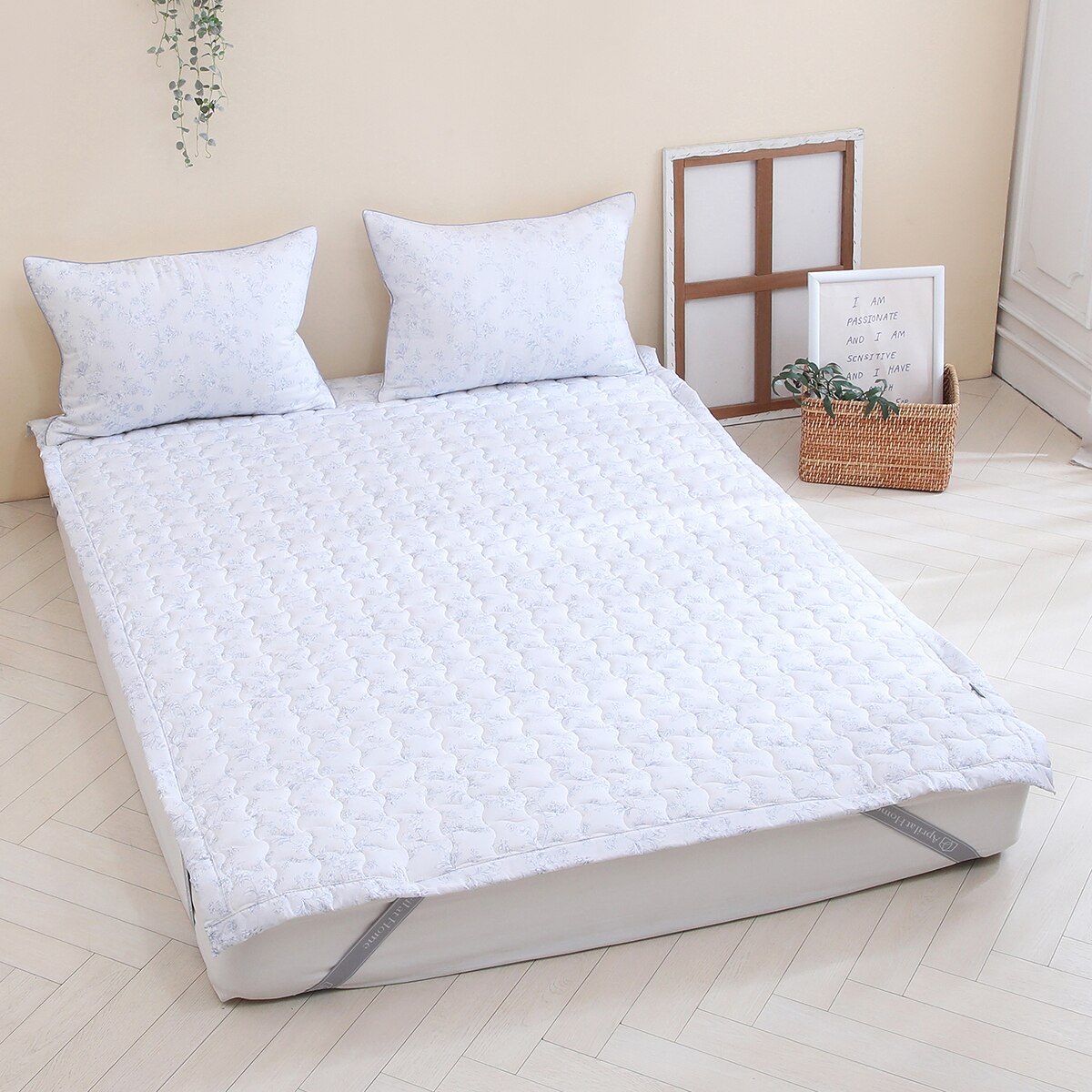 에이프릴앳홈 모달 밴드 패드 - 퀸, 오즈그레이