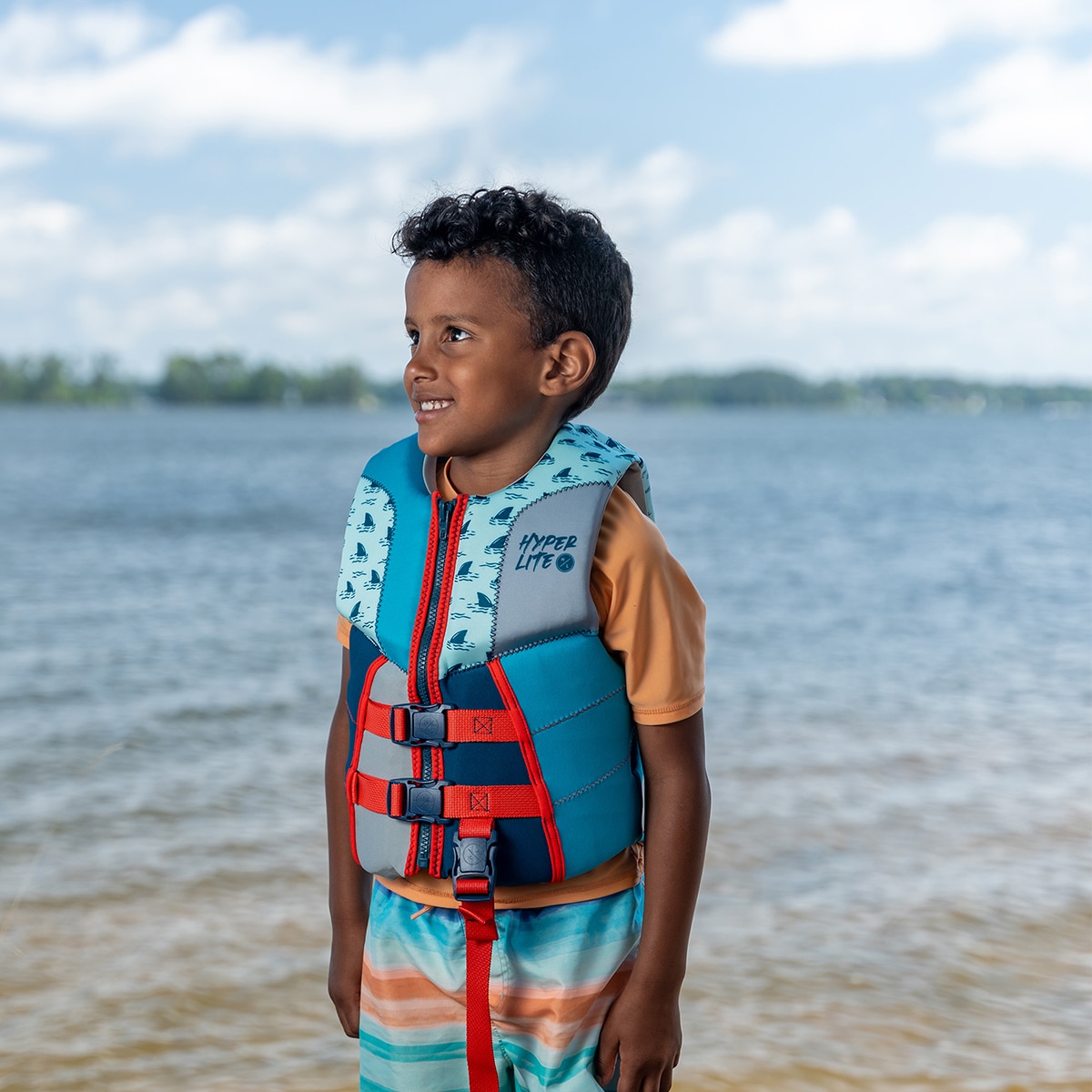 하이퍼라이트 영/유아용 구명조끼 - 남아용