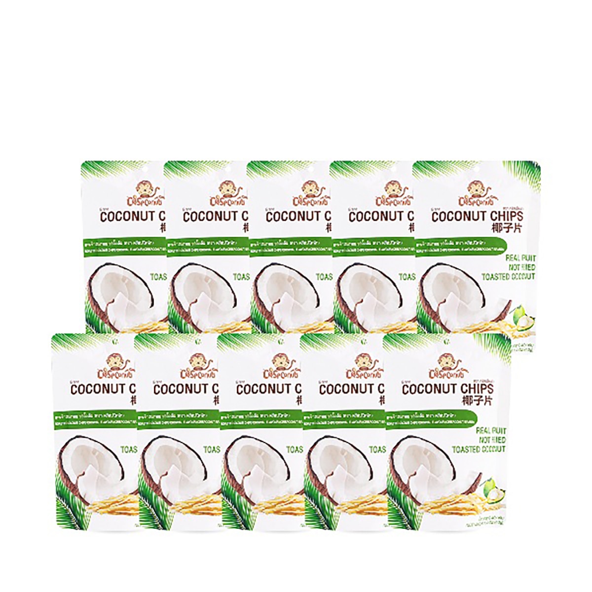 Crispconut 코코넛칩 40g x 10