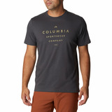 컬럼비아 남성 반소매 티셔츠 - 샤크
