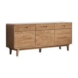 핀란디아 마로네 높은 거실장 (1800)