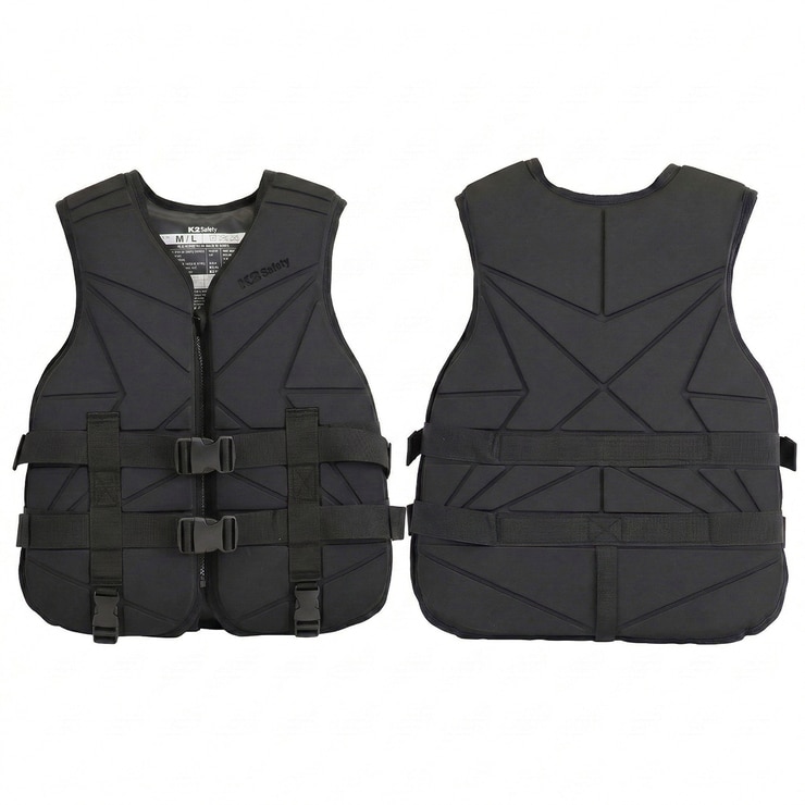 K2 세이프티 성인용 구명조끼 - 블랙