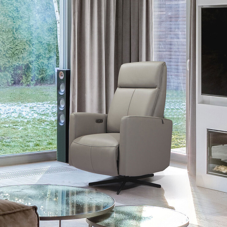 Satva All Leather Electric Recliner for 1 684273
