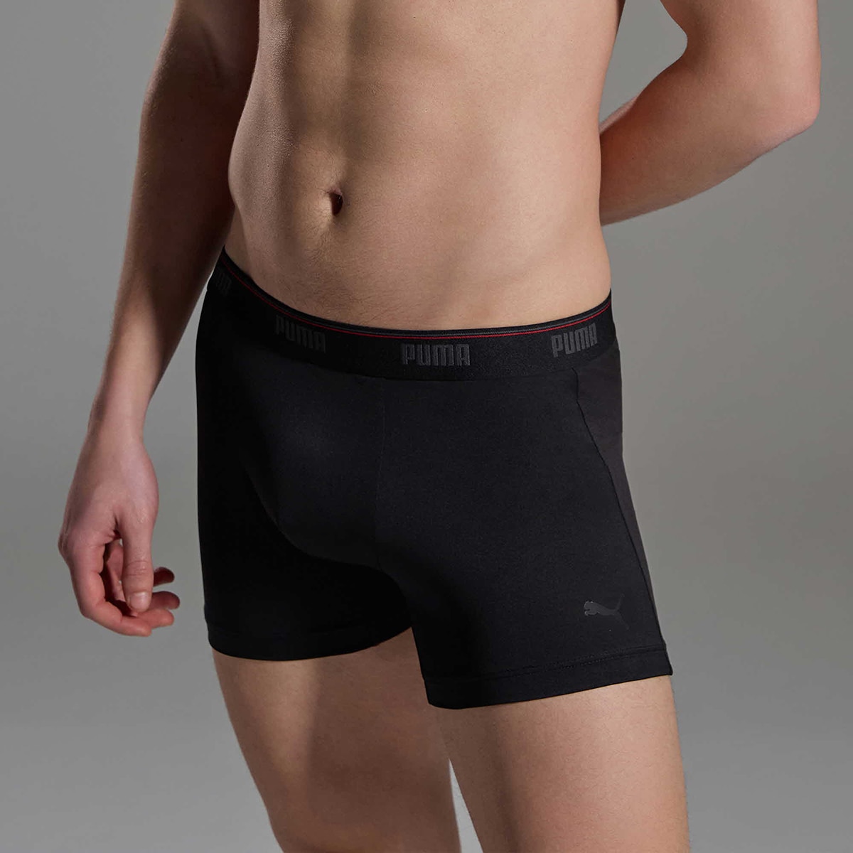 푸마 남성 미드 박서 브리프 5매 - 26A 그레이/그린/네이비/블랙/블랙, 95(M) 푸마 남성 미드 박서 브리프 5매 - 26A 그레이/그린/네이비/블랙/블랙, 95(M)