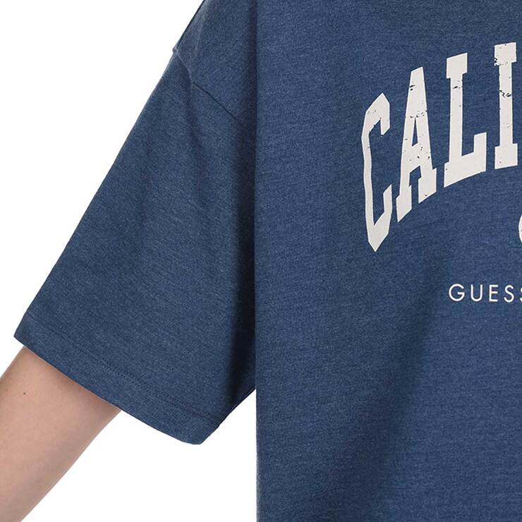 게스 여성 코튼 라운지 상하의 세트 - 블루, M