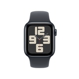 Apple 워치 SE GPS 40mm 미드나잇 알루미늄 스포츠 밴드 - S/M