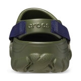 크록스 남성 오프로드 클로그 - 아미그린/네이비