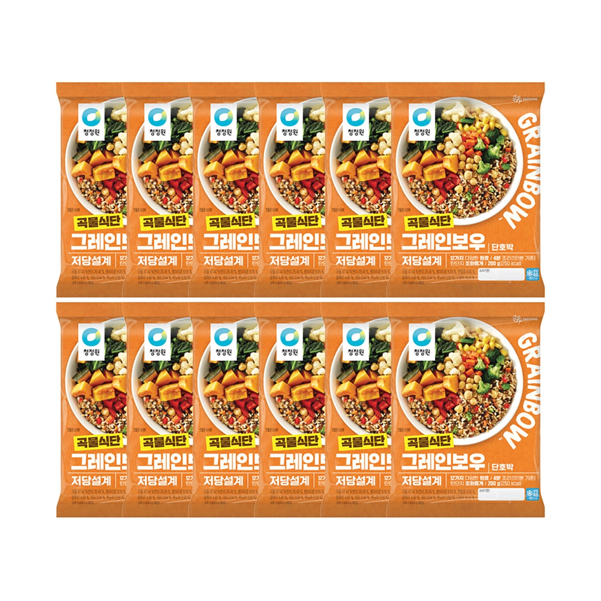 청정원 그레인보우 골라담기(200gx6) x 2