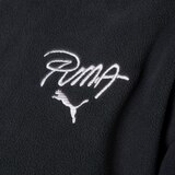 푸마 여성 마이크로 플리스 아노락 - 차콜 그레이, M