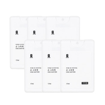 생활공작소 손소독제17ml x 6입