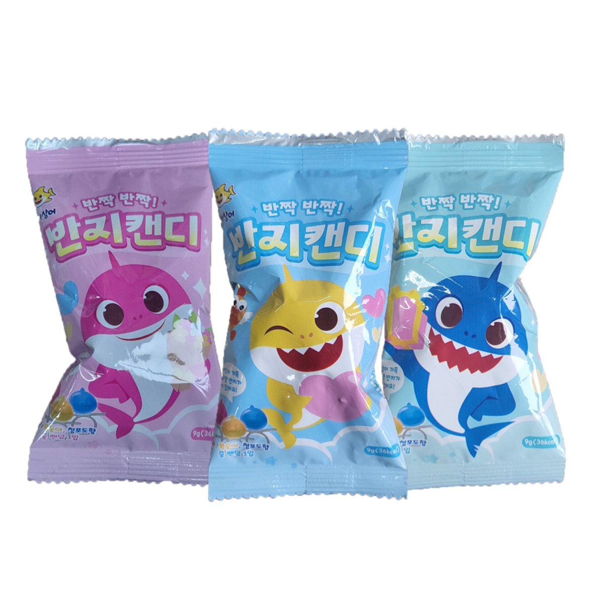 핑크퐁 아기상어 반지캔디 9g x 30 x 2