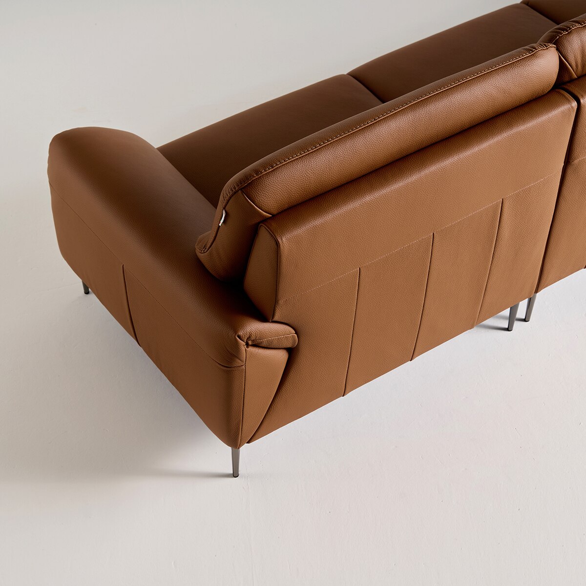 다우닝 데이지 전체 천연가죽 소파 3.5인