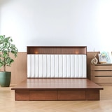 웨일슬립 루체 원목 침대프레임 - 라지킹