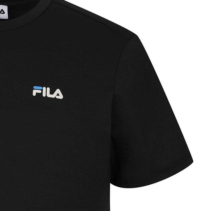 휠라 남성 기능성 반소매 티셔츠 - 블랙, XXL(110)