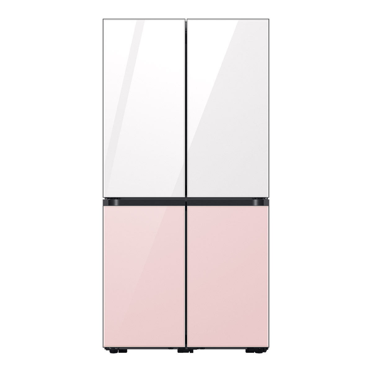 삼성 비스포크 냉장고 848L, 글램화이트핑크