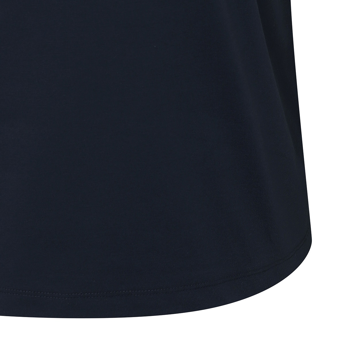 휠라 여성 링거 티셔츠 - 네이비, L