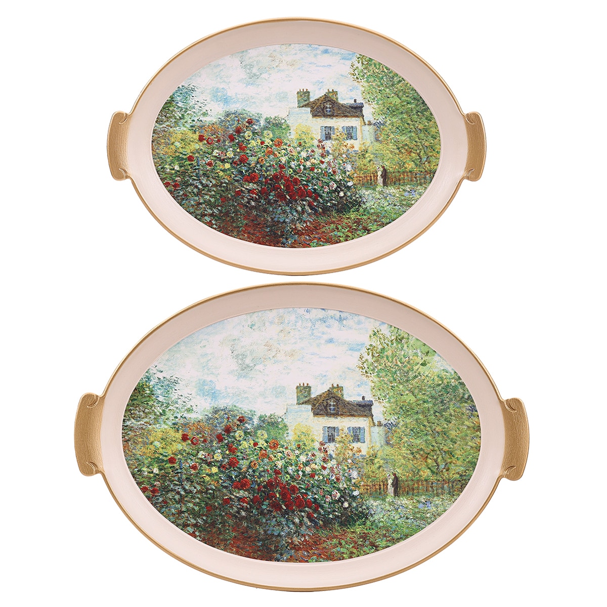 내셔널헤리티지 명화 쟁반 세트 2P - 모네 정원 내셔널헤리티지 명화 쟁반 세트 2P - 모네 정원
