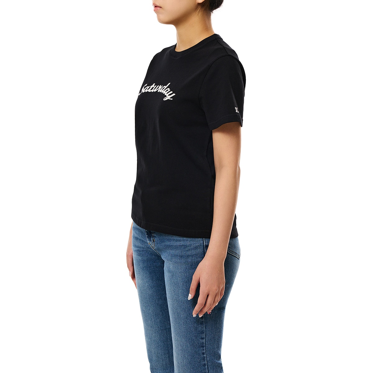 쥬시꾸뛰르 여성 반소매 티셔츠 - 블랙 쥬시꾸뛰르 여성 반소매 티셔츠 - 블랙